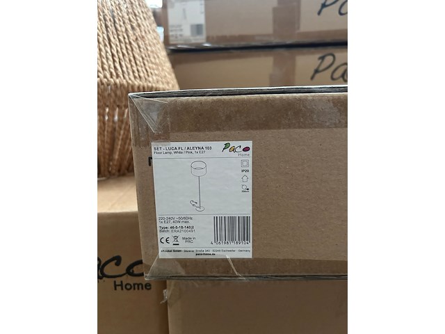 Pallet design verlichting ca. 20x paco home - afbeelding 7 van  11