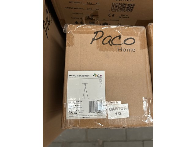 Pallet design verlichting ca. 20x paco home - afbeelding 10 van  11