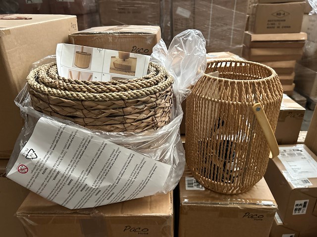 Pallet design verlichting ca. 20x paco home - afbeelding 2 van  8
