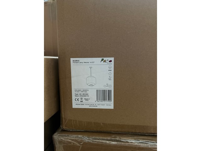 Pallet design verlichting ca. 20x paco home - afbeelding 4 van  8