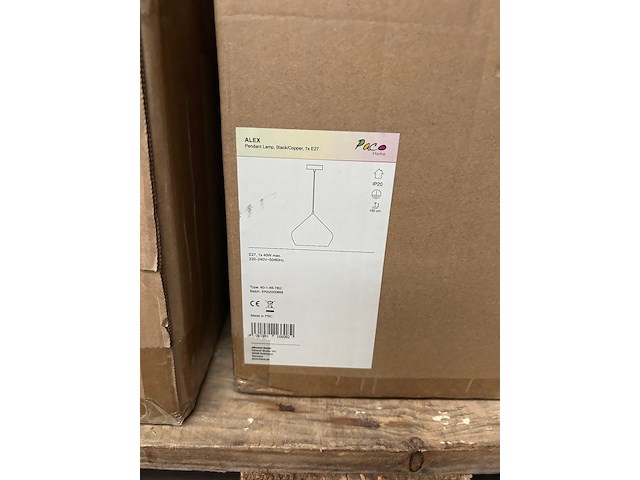 Pallet design verlichting ca. 21x paco home - afbeelding 2 van  11