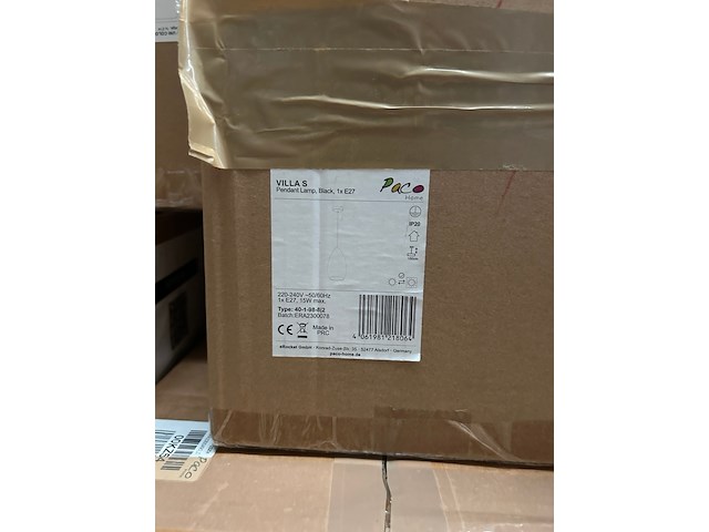 Pallet design verlichting ca. 21x paco home - afbeelding 6 van  11