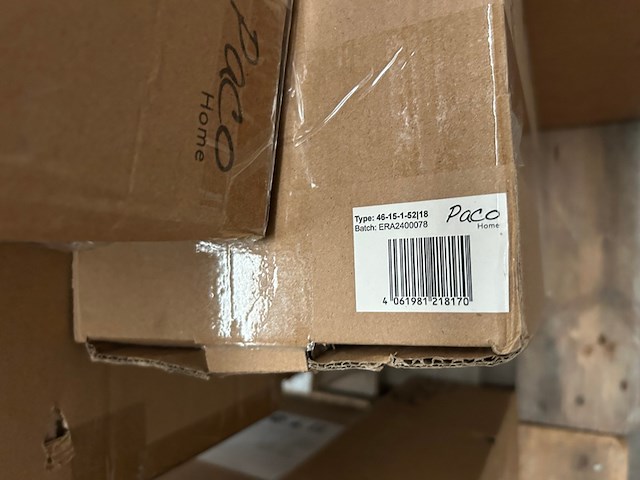 Pallet design verlichting ca. 21x paco home - afbeelding 8 van  11