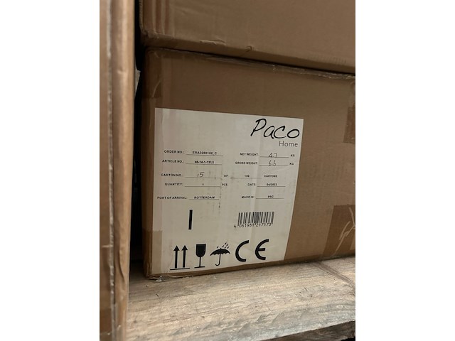 Pallet design verlichting ca. 21x paco home - afbeelding 9 van  11