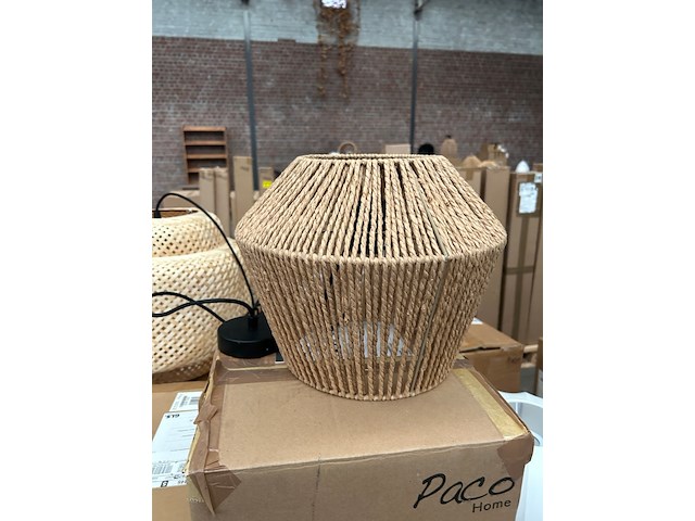 Pallet design verlichting ca. 21x paco home - afbeelding 10 van  10