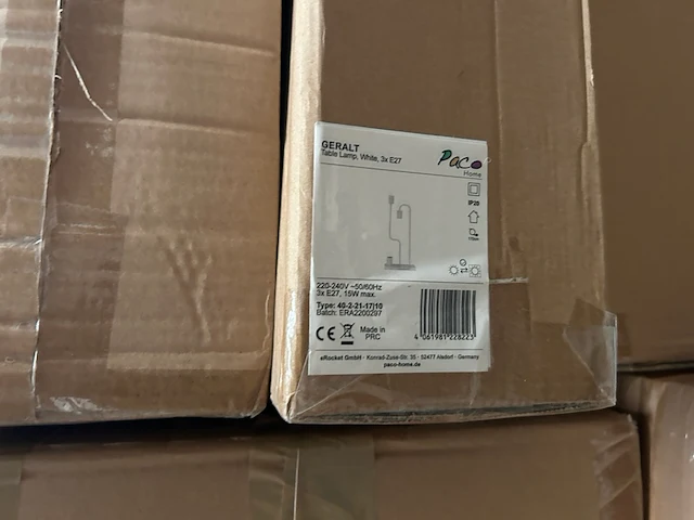 Pallet design verlichting ca. 21x paco home - afbeelding 5 van  11