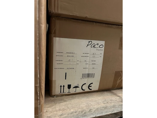 Pallet design verlichting ca. 21x paco home - afbeelding 9 van  11
