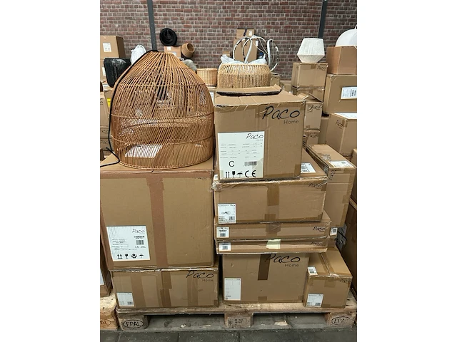 Pallet design verlichting ca. 21x paco home - afbeelding 10 van  11