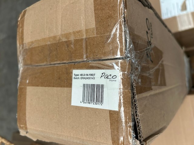 Pallet design verlichting ca. 23x paco home - afbeelding 2 van  11