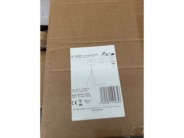Pallet design verlichting ca. 23x paco home - afbeelding 3 van  11