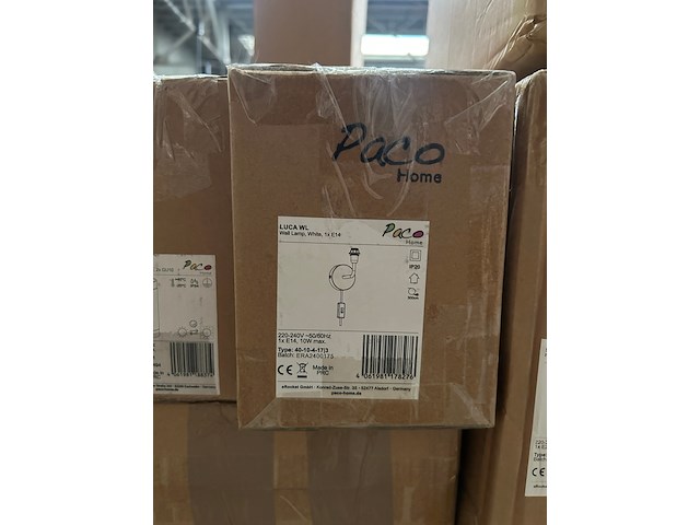 Pallet design verlichting ca. 23x paco home - afbeelding 7 van  11