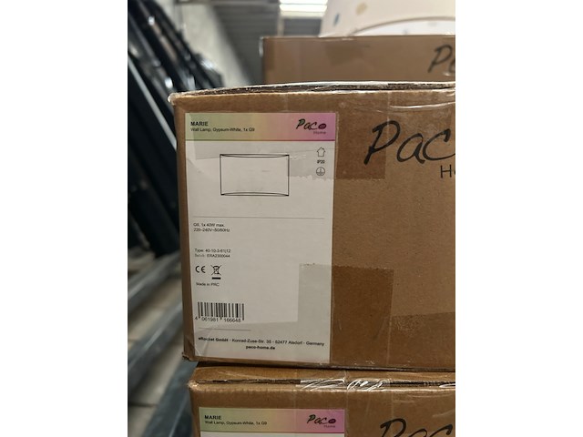 Pallet design verlichting ca. 23x paco home - afbeelding 5 van  7