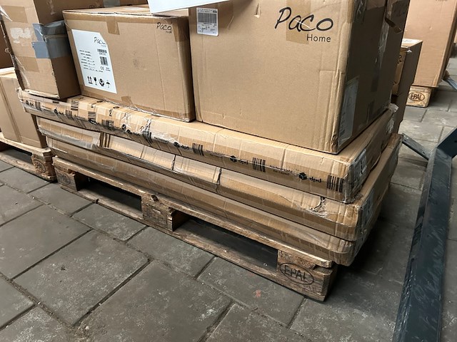 Pallet design verlichting ca. 23x paco home - afbeelding 6 van  7