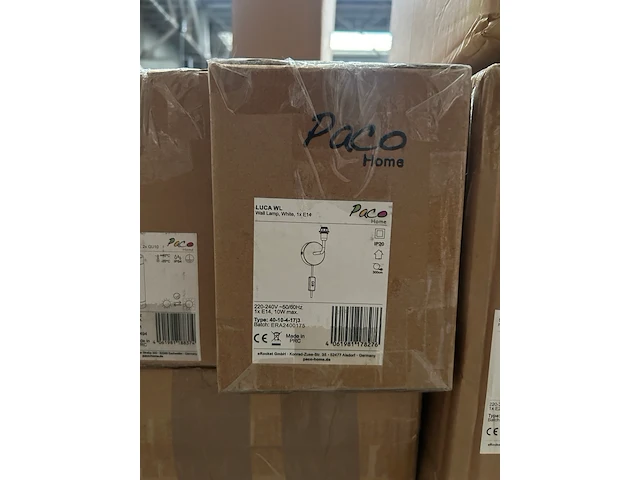Pallet design verlichting ca. 23x paco home - afbeelding 7 van  11