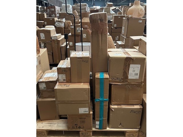 Pallet design verlichting ca. 25x paco home - afbeelding 1 van  11