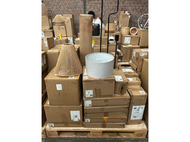 Pallet design verlichting ca. 25x paco home - afbeelding 8 van  11