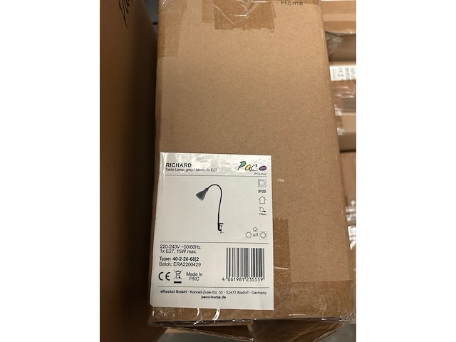 Pallet design verlichting ca. 25x paco home - afbeelding 11 van  11