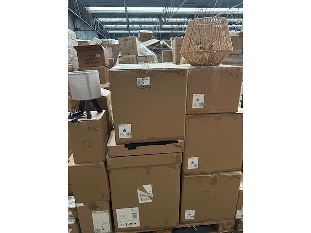 Pallet design verlichting ca. 26x paco home - afbeelding 8 van  10