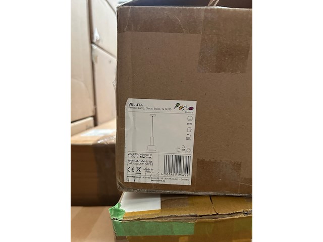 Pallet design verlichting ca. 26x paco home - afbeelding 7 van  9