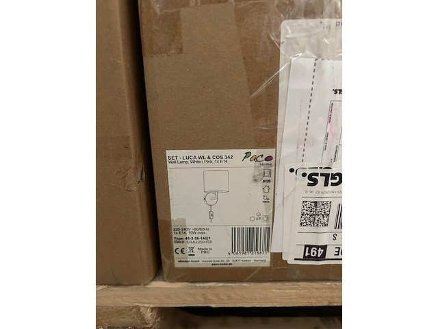 Pallet design verlichting ca. 26x paco home - afbeelding 8 van  9
