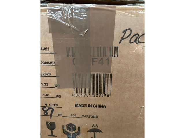 Pallet design verlichting ca. 26x paco home - afbeelding 9 van  9