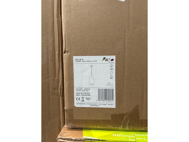 Pallet design verlichting ca. 29x paco home - afbeelding 4 van  9