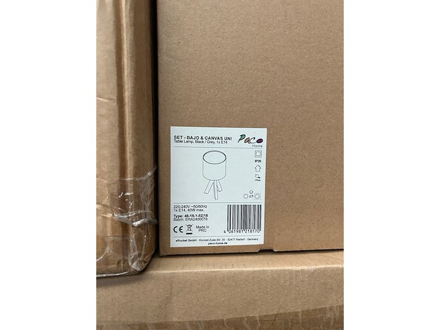 Pallet design verlichting ca. 31x paco home - afbeelding 5 van  13