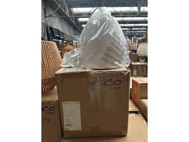 Pallet design verlichting ca. 31x paco home - afbeelding 6 van  13