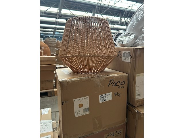 Pallet design verlichting ca. 31x paco home - afbeelding 7 van  13