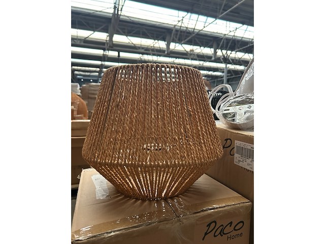 Pallet design verlichting ca. 31x paco home - afbeelding 8 van  13
