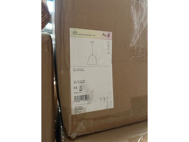 Pallet design verlichting ca. 31x paco home - afbeelding 10 van  13