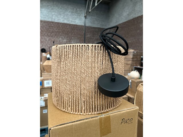 Pallet design verlichting ca. 34x paco home - afbeelding 3 van  10