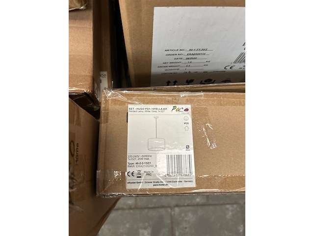 Pallet design verlichting ca. 34x paco home - afbeelding 4 van  10
