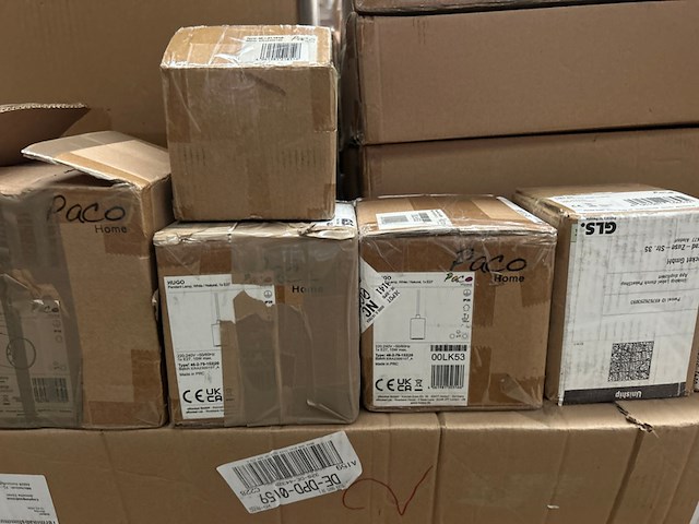 Pallet design verlichting ca. 34x paco home - afbeelding 9 van  10