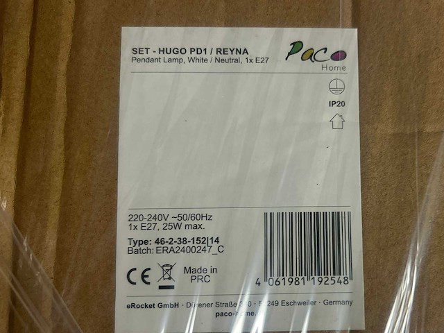 Pallet design verlichting paco home – verkrijgbaar op bol.com en amazon - afbeelding 2 van  7