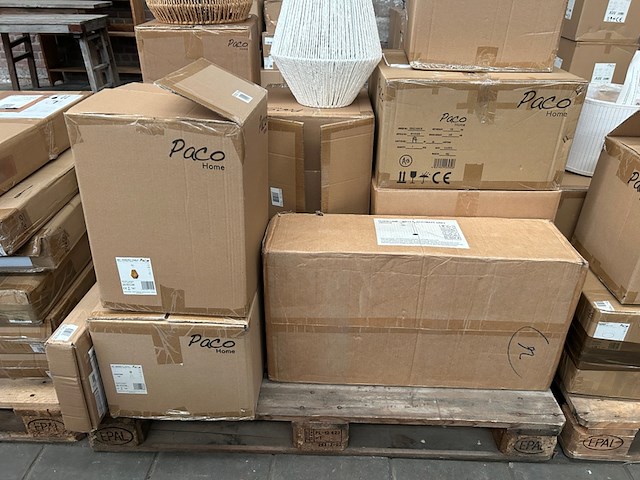Pallet design verlichting, paco home - afbeelding 3 van  8