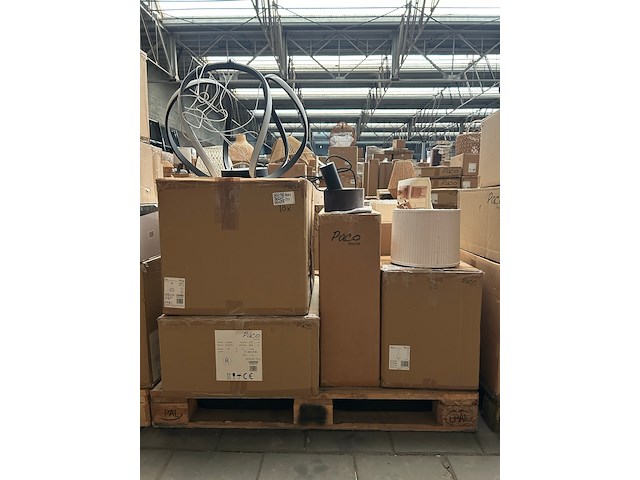 Pallet design verlichting paco home - afbeelding 1 van  9