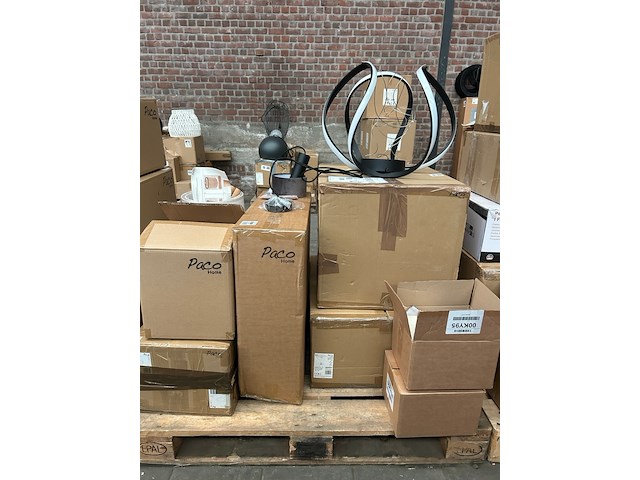 Pallet design verlichting paco home - afbeelding 2 van  9