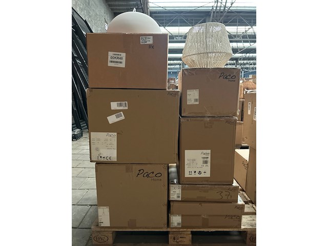 Pallet design verlichting paco home - afbeelding 1 van  9