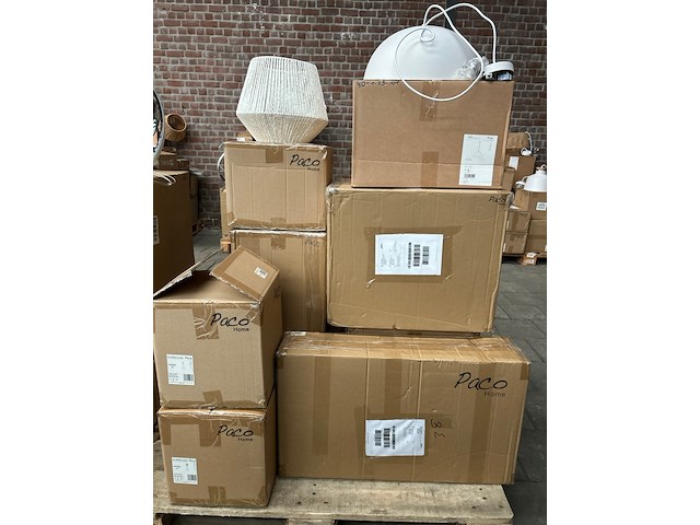 Pallet design verlichting paco home - afbeelding 2 van  9