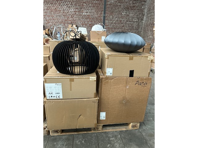 Pallet design verlichting paco home - afbeelding 3 van  9