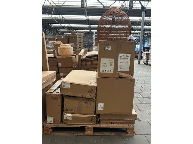 Pallet design verlichting paco home - afbeelding 1 van  8