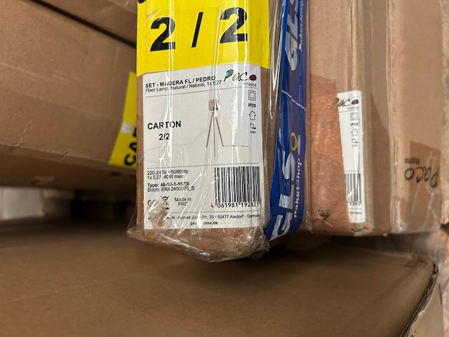 Pallet design verlichting paco home - afbeelding 6 van  7