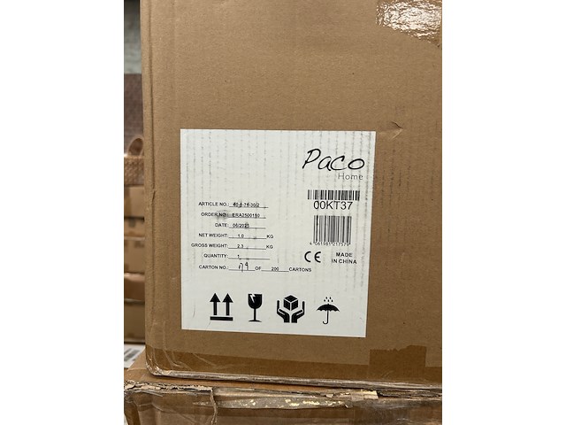 Pallet design verlichting paco home - afbeelding 2 van  10