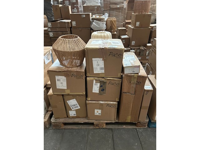 Pallet design verlichting paco home - afbeelding 1 van  10