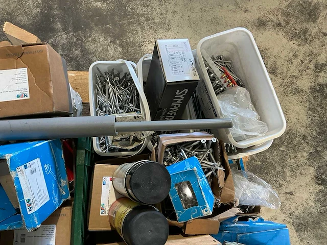 Pallet divers bevestigingsmateriaal - afbeelding 7 van  14