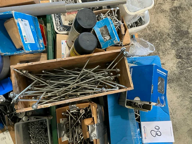 Pallet divers bevestigingsmateriaal - afbeelding 2 van  14