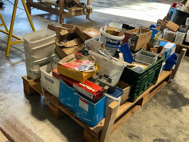 Pallet divers bevestigingsmateriaal - afbeelding 10 van  14