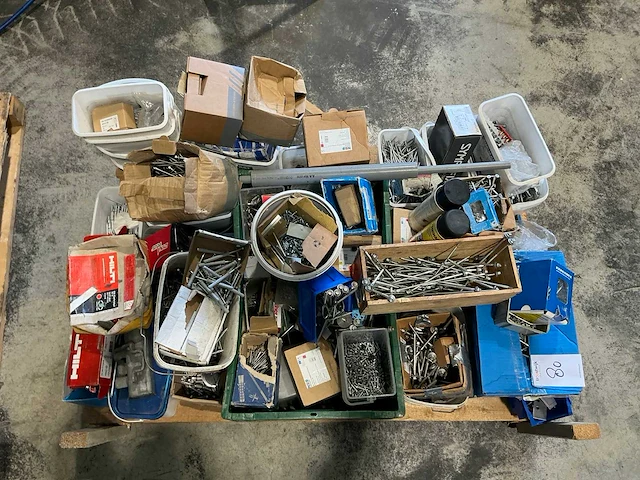 Pallet divers bevestigingsmateriaal - afbeelding 11 van  14