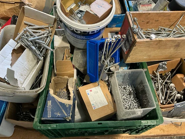 Pallet divers bevestigingsmateriaal - afbeelding 14 van  14